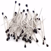 Yabalı 50'li Minelli İğne Siyah