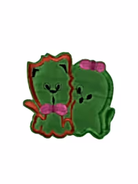 Kedi Figürlü Arma/Yama