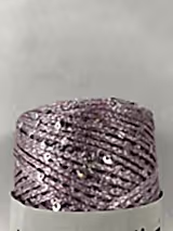 Zümrüt Makrome Simli-Pullu